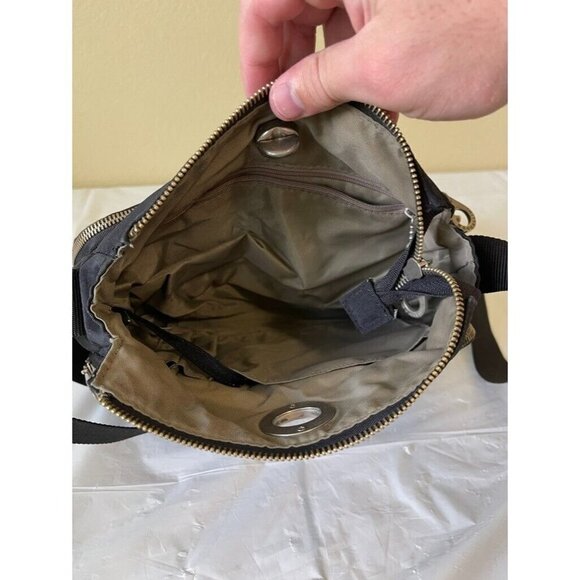 Baggalini Purse black Small Multiple Zip Pockets Shoulder Bag  organizer - Picture 12 of 12